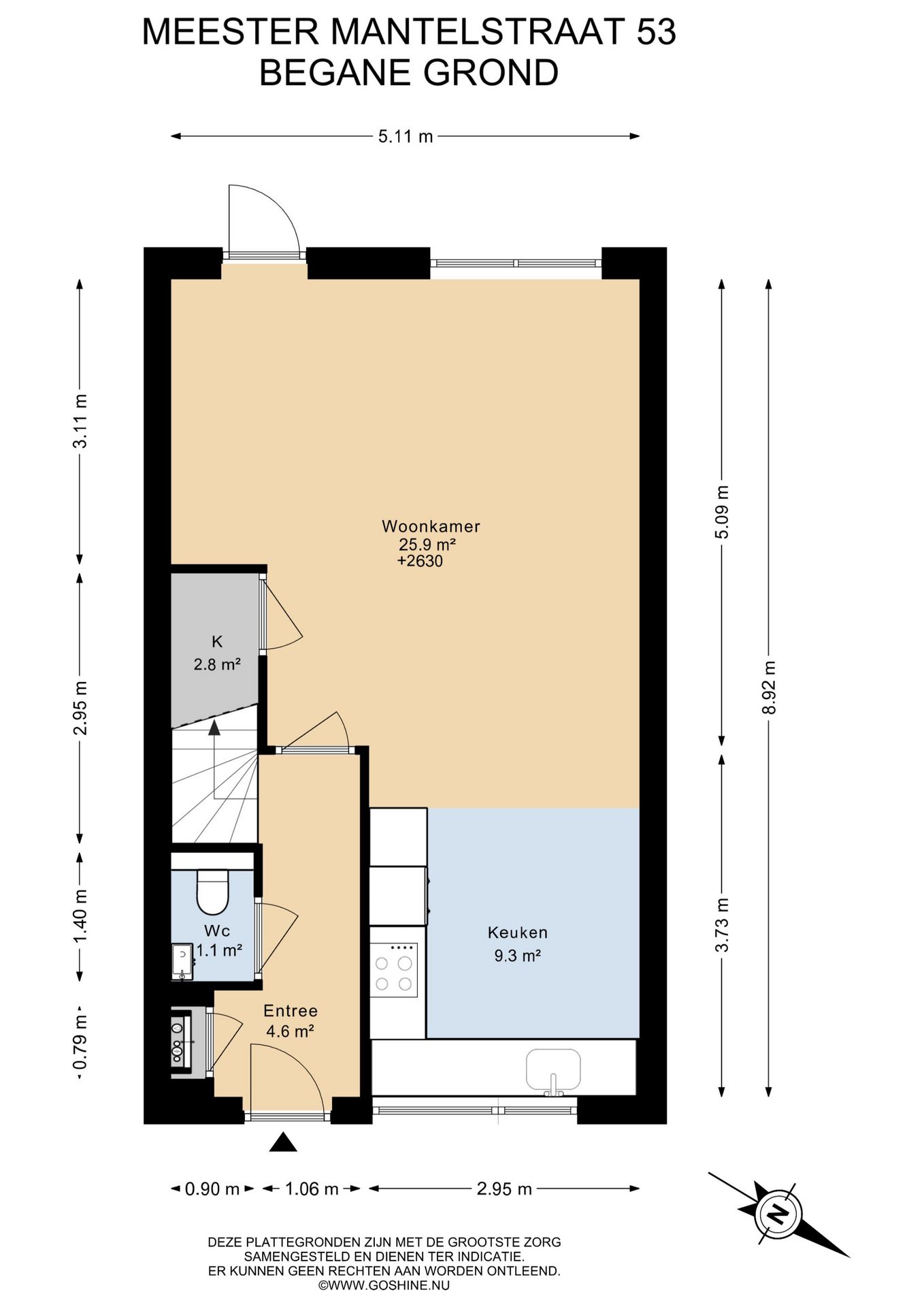 Foto 40 van Meester Mantelstraat 53
