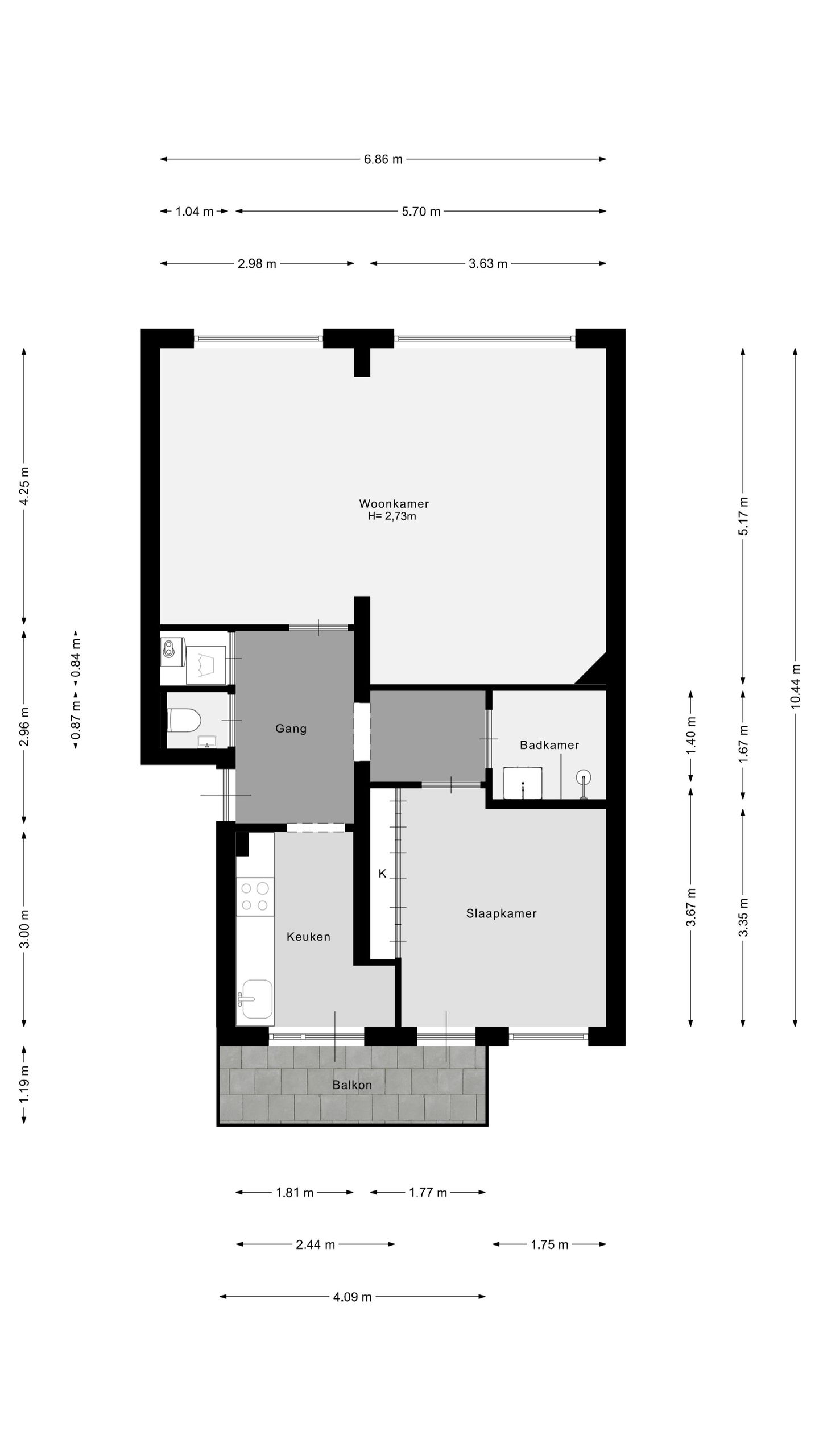 Foto 19 van Freericksplaats 19-C