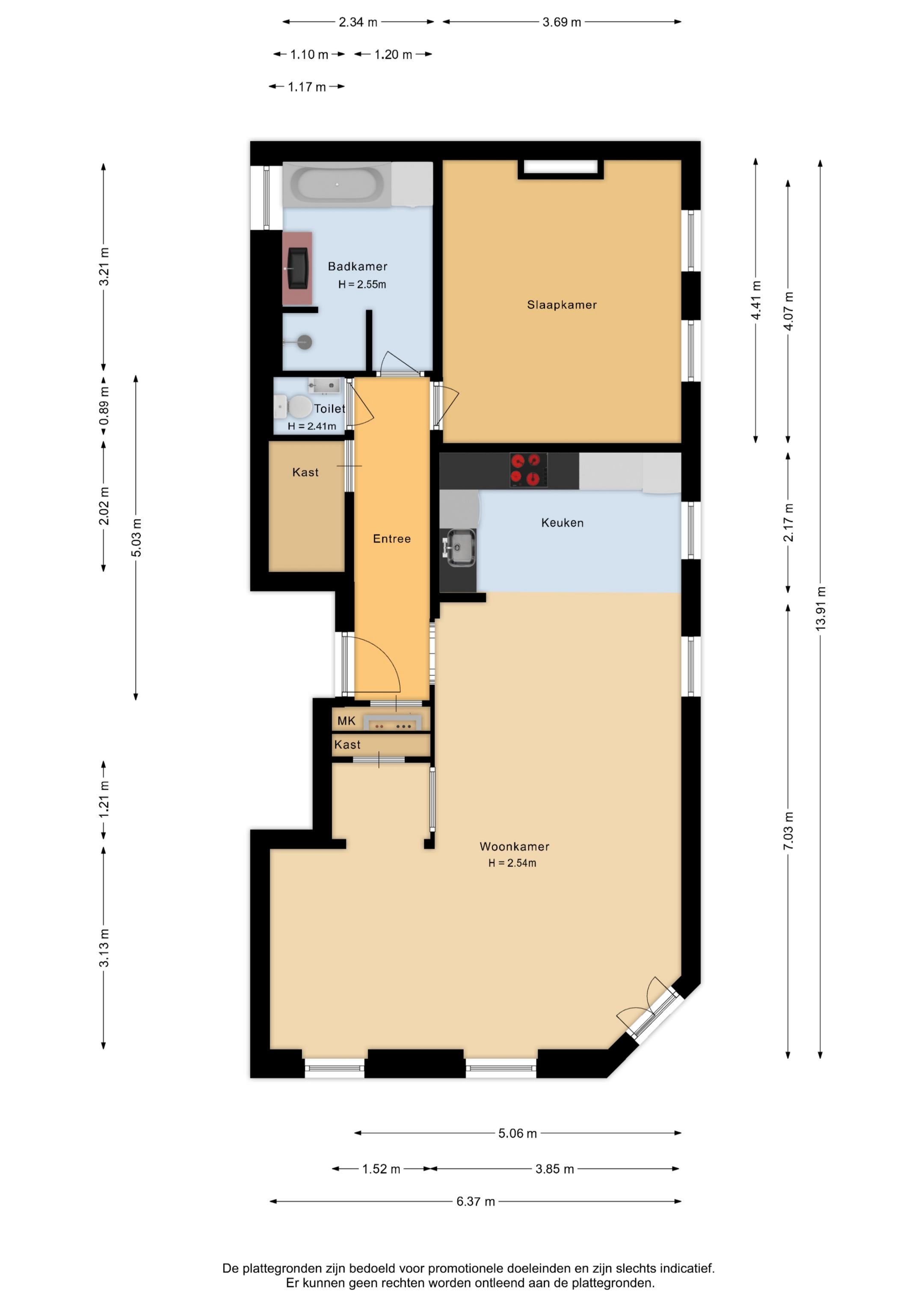 Foto 33 van Spanjaardstraat 111-B01