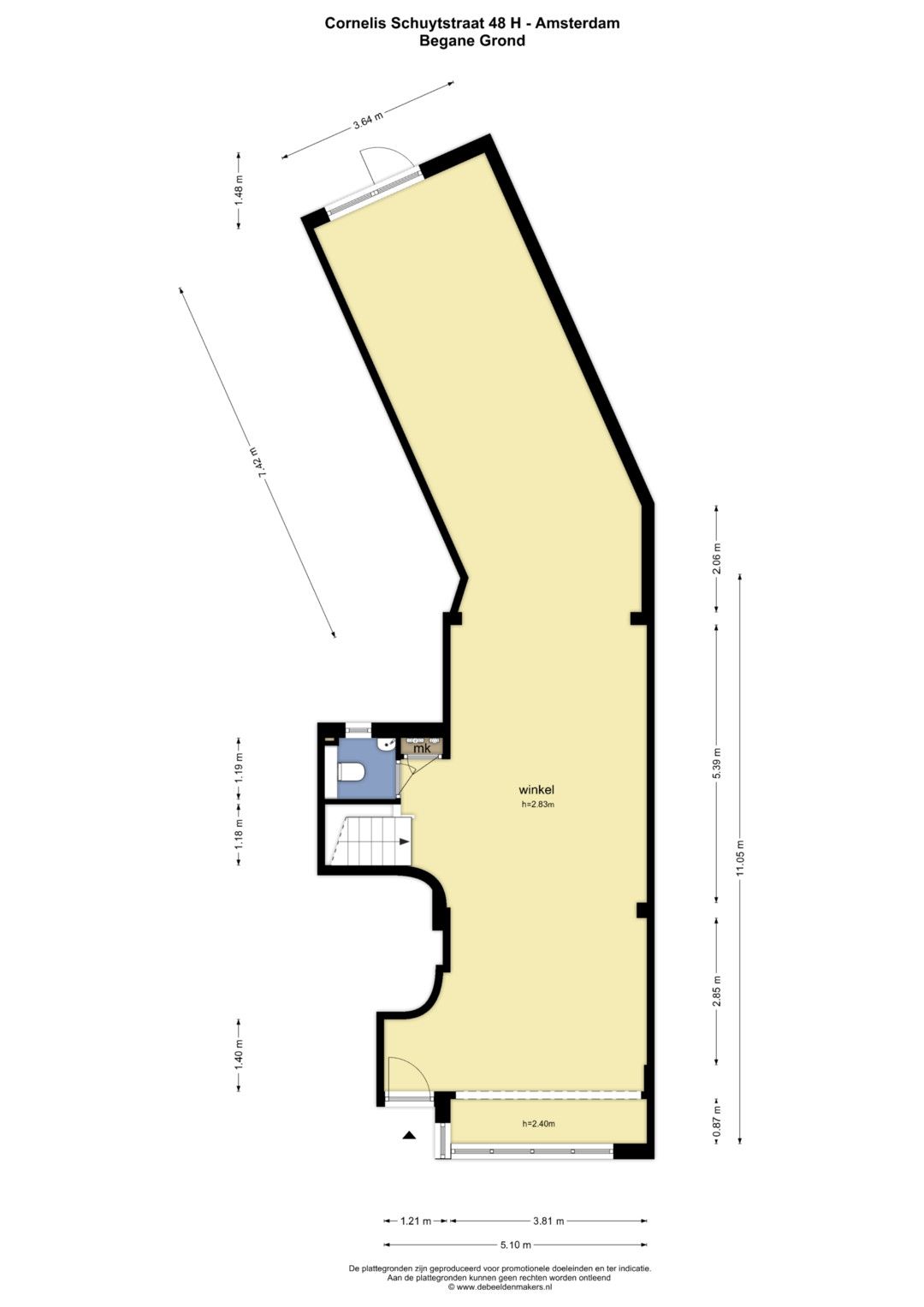 View photo 5 of Cornelis Schuytstraat 48-H