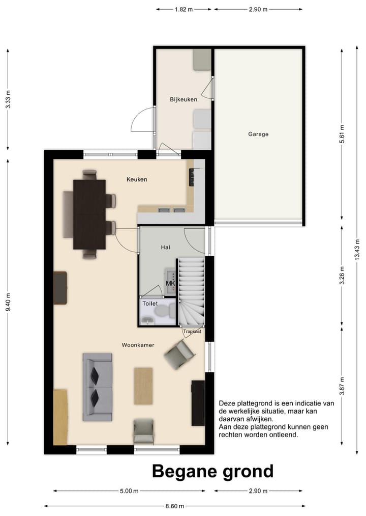 Twee-onder-één-kap te koop: Lange Achte 49, Scharnegoutum
