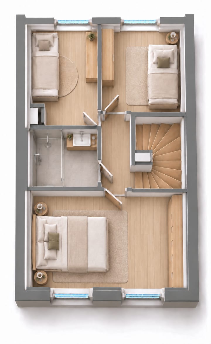 Foto 3 van Hoekwoning (Bouwnr. A10)