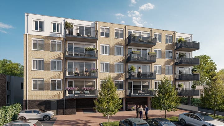 Foto 3 van 3- kamer appartement (Bouwnr. A17)