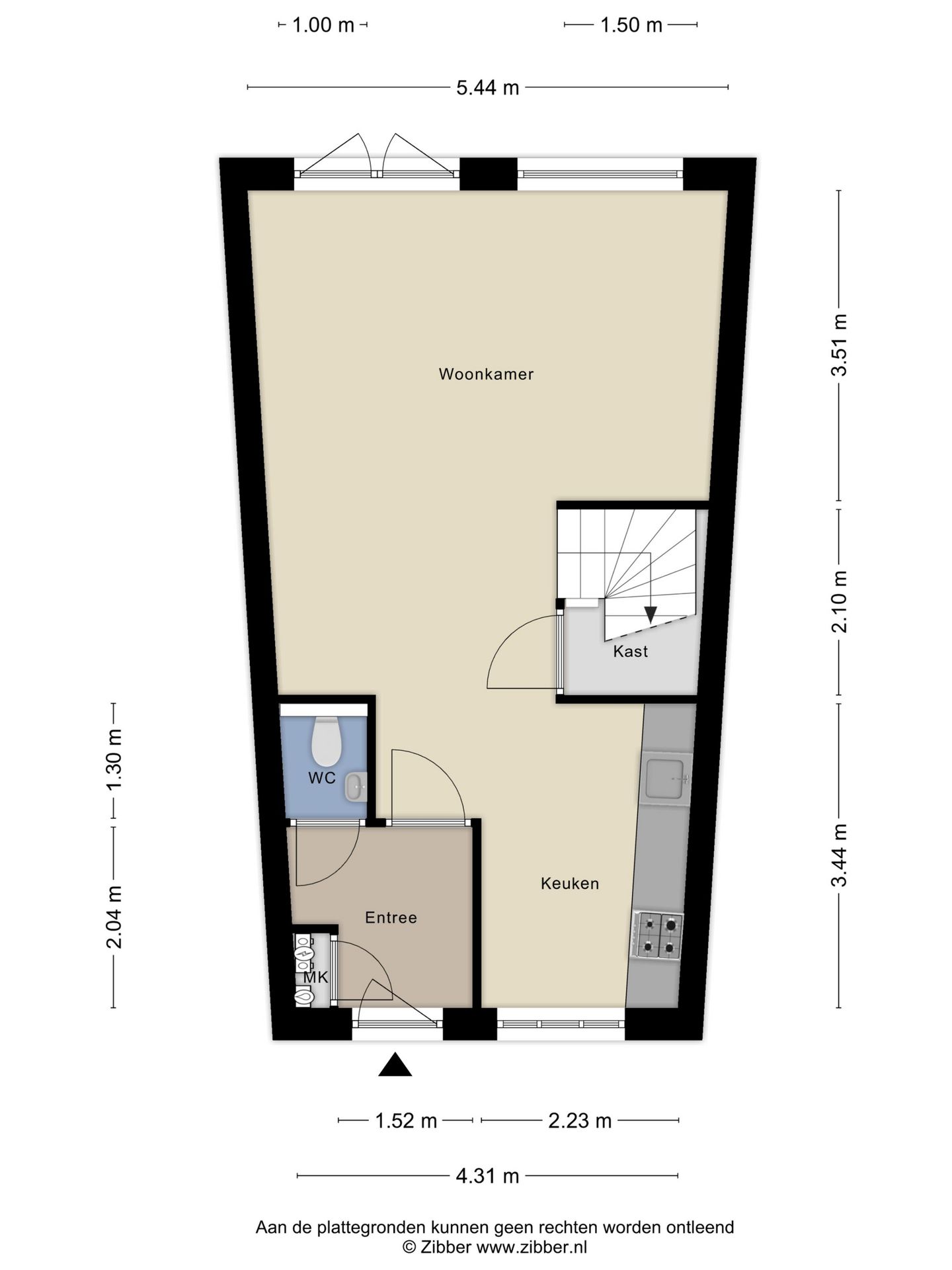 Foto 14 van Molenhart tussenwoning met trapgevel (Bouwnr. 7)