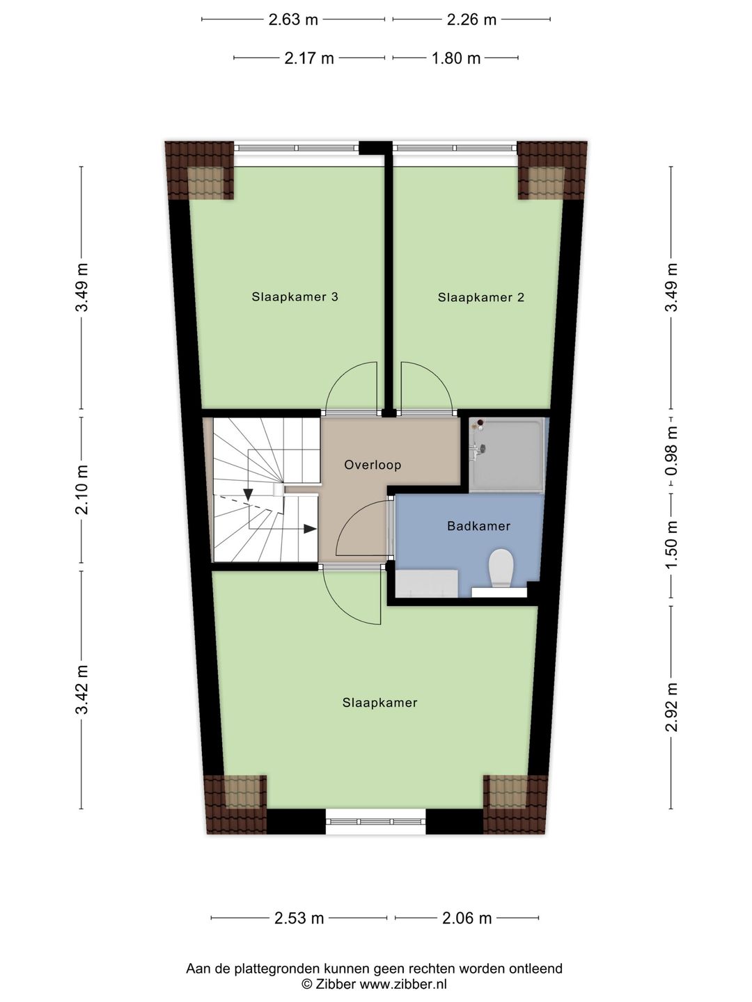 Foto 16 van Molenhart tussenwoning met trapgevel (Bouwnr. 17)