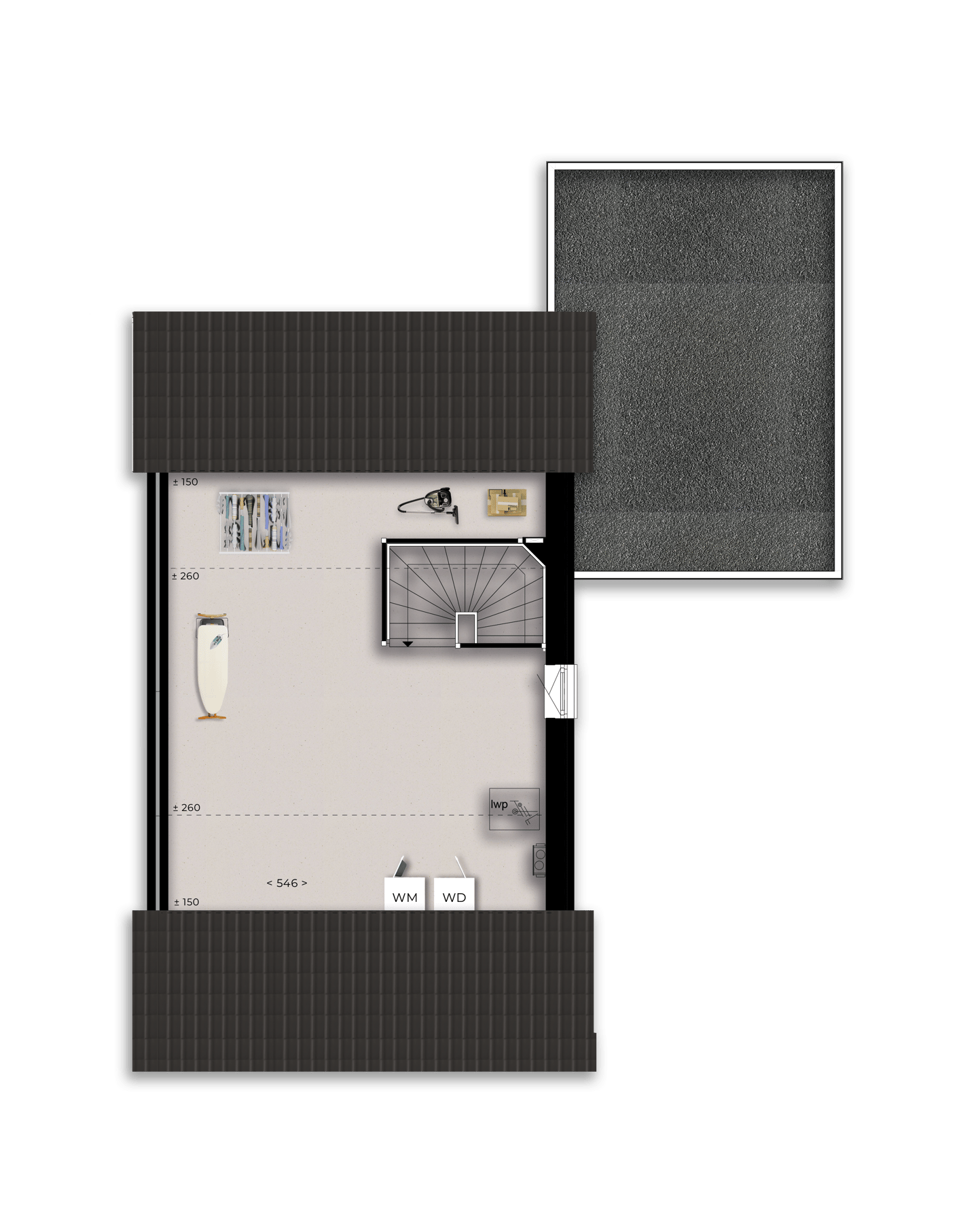 Photo 5 of 2^1-kapwoning type G (Bouwnr. G5)