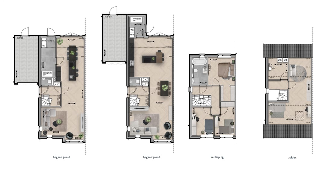 Photo 8 of Twee-onder-een-kapwoning Pijlkruid (Bouwnr. Bnr. 12)