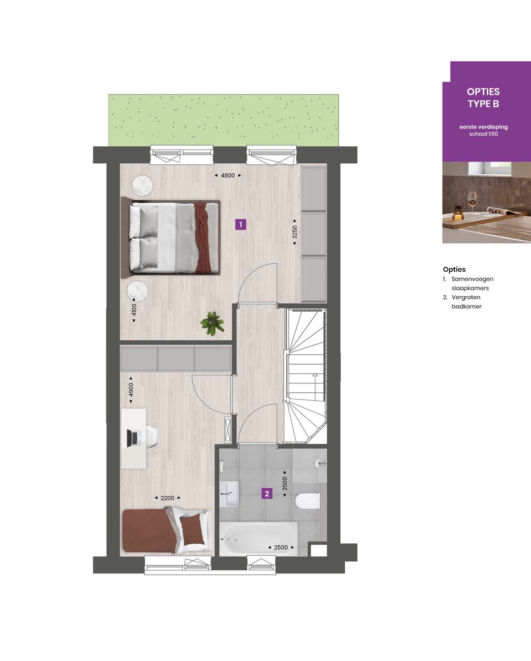 Photo 11 of Tussenwoning TYPE B (Bouwnr. 10)