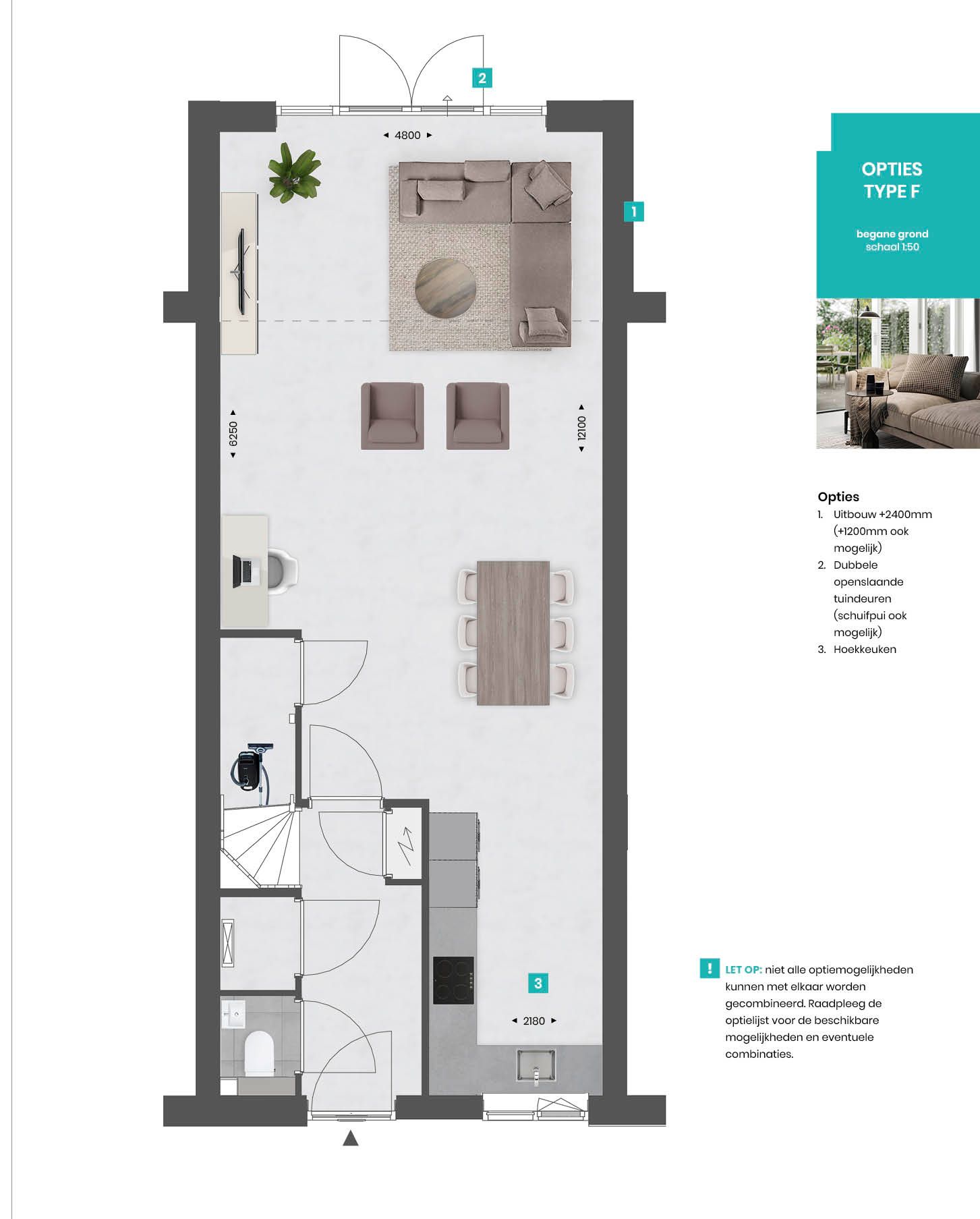 Photo 9 of Tussenwoning TYPE F (Bouwnr. 30)