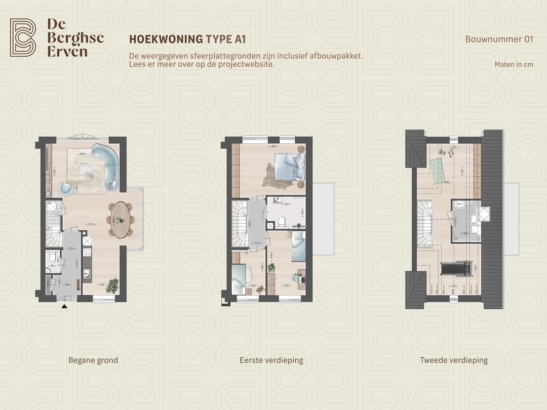 Photo 2 of Hoekwoning type A1 met afbouwpakket (Bouwnr. 1+)