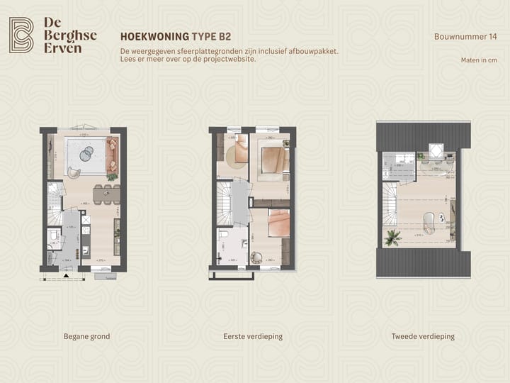 Foto 2 van Hoekwoning type B2 met afbouwpakket (Bouwnr. 14+)