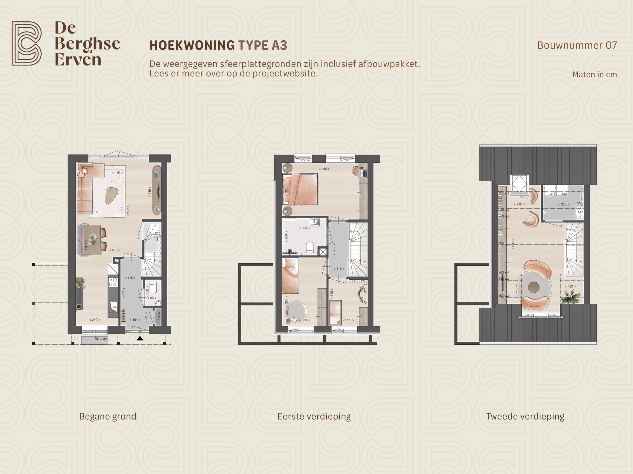 Foto 3 van Hoekwoning type A3 met afbouwpakket (Bouwnr. 7+)