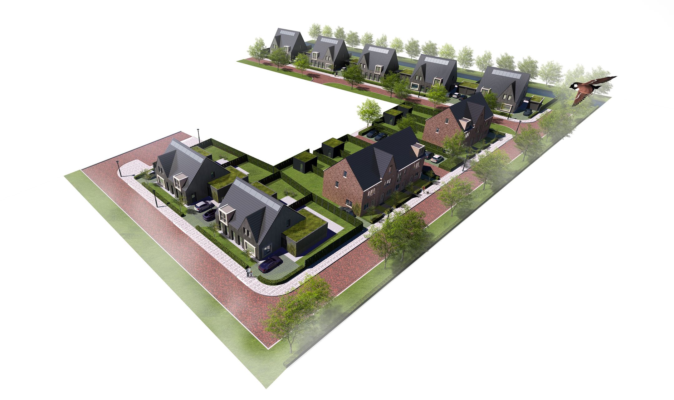 Foto 6 van Halfvrijstaande woningen (Bouwnr. 5)