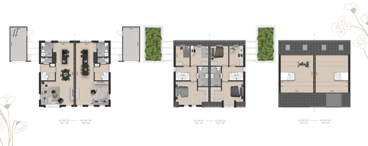 Foto 4 van Halfvrijstaande woningen (Bouwnr. 7)