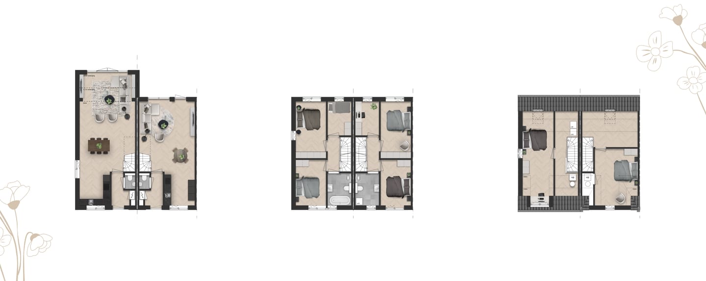 Foto 5 van Rijwoningen (Bouwnr. 14)