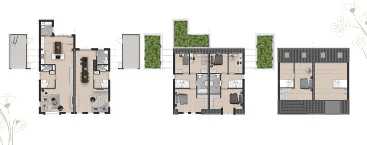 Foto 5 van Halfvrijstaande woningen (Bouwnr. 7)