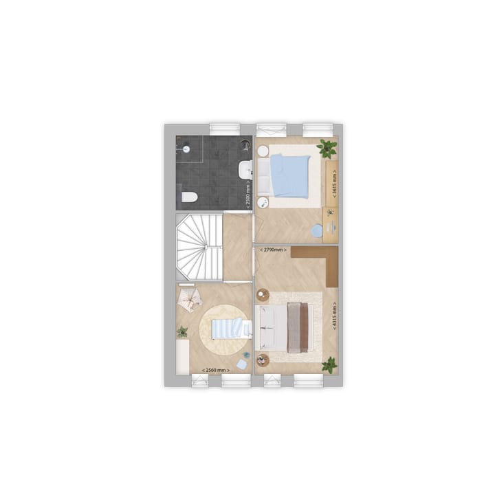 Foto 4 van Rijwoningen - Type 1 (Bouwnr. 2)
