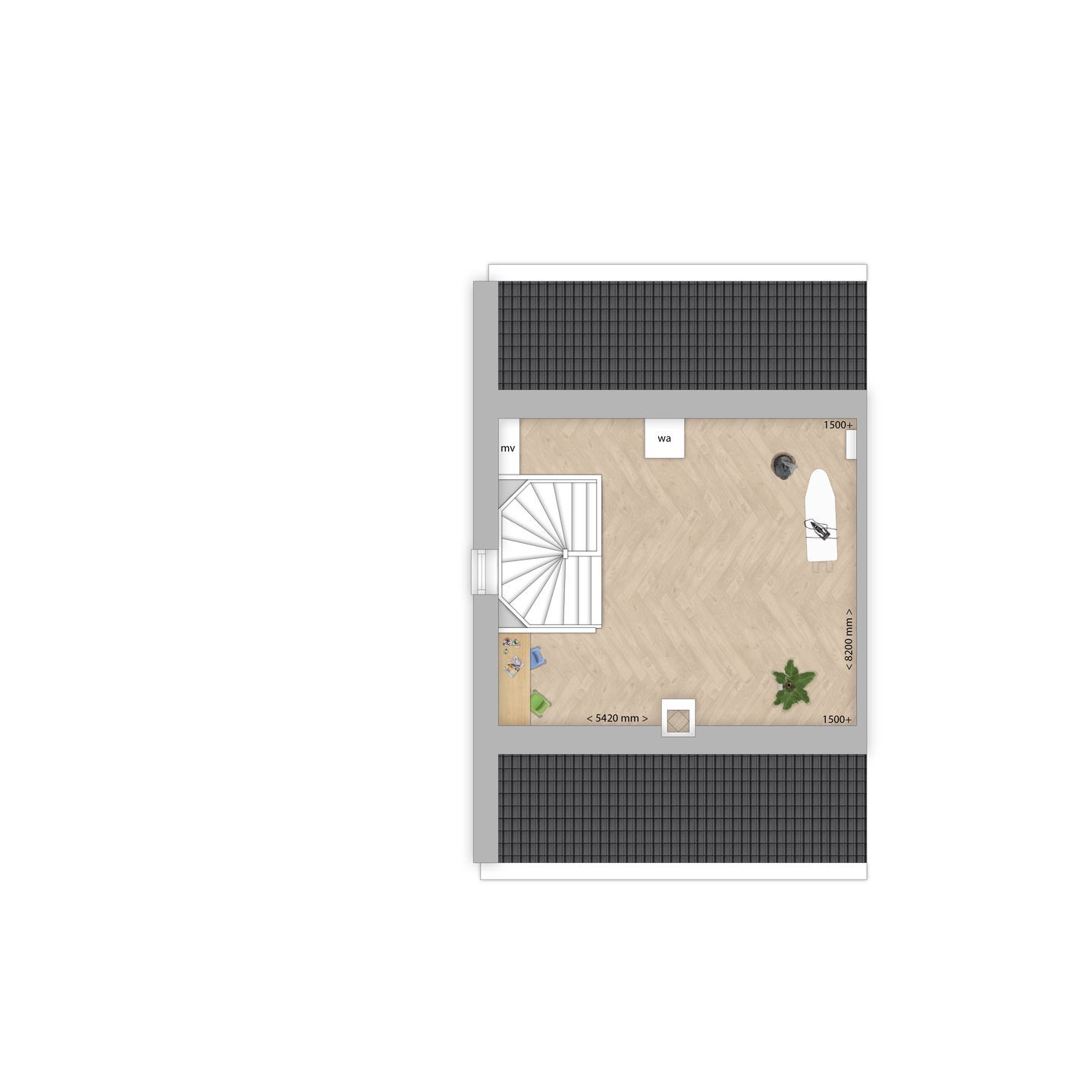 Foto 5 van Rijwoningen - Type 1 (Bouwnr. 1)