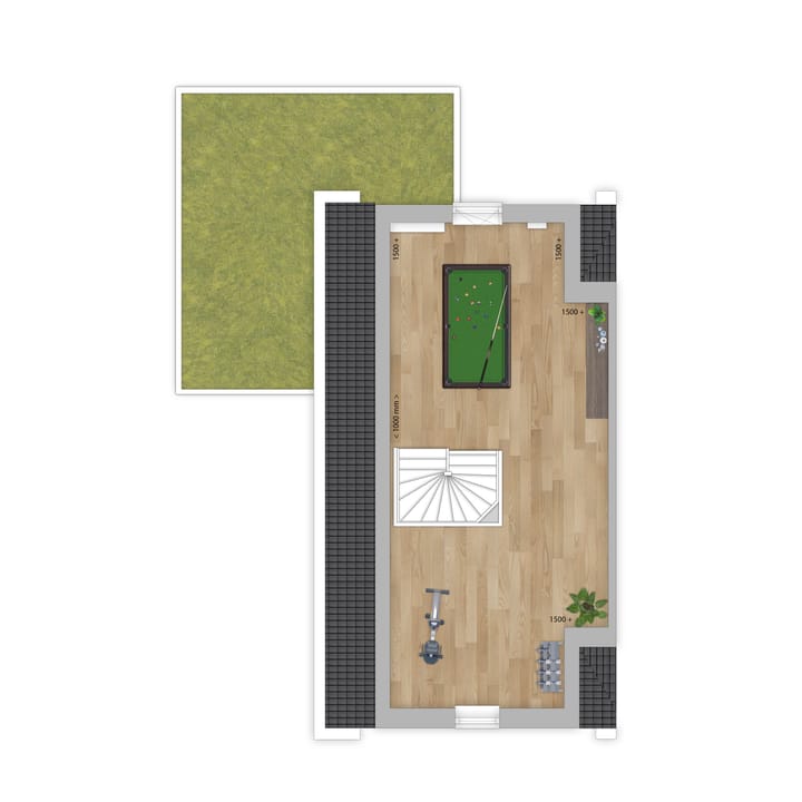 Photo 5 of Halfvrijstaande woning - Type 2 (Bouwnr. 1)