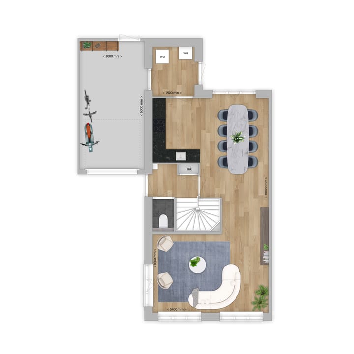 Foto 3 van Halfvrijstaande woning - Type 2 (Bouwnr. 3)