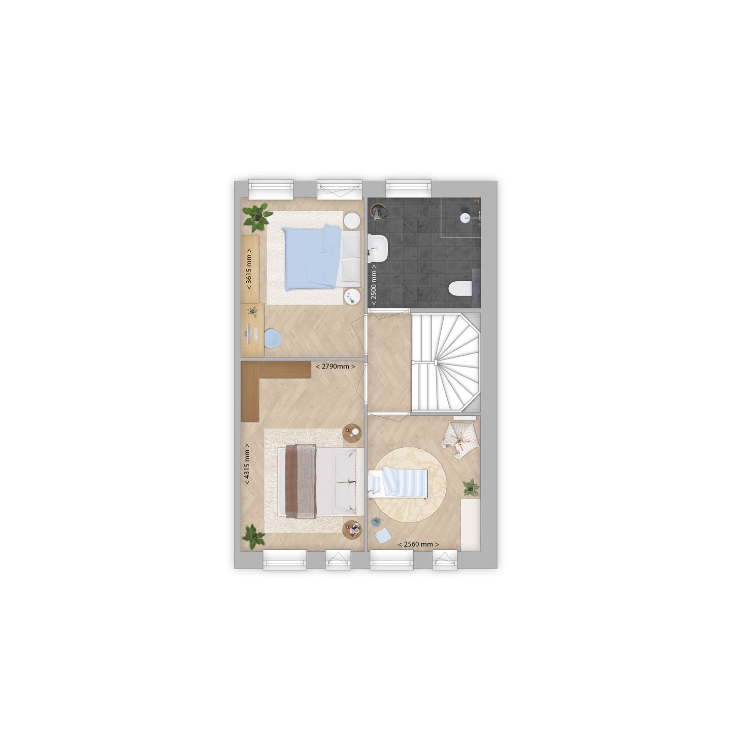 Foto 4 van Rijwoningen - Type 1 (Bouwnr. 4)