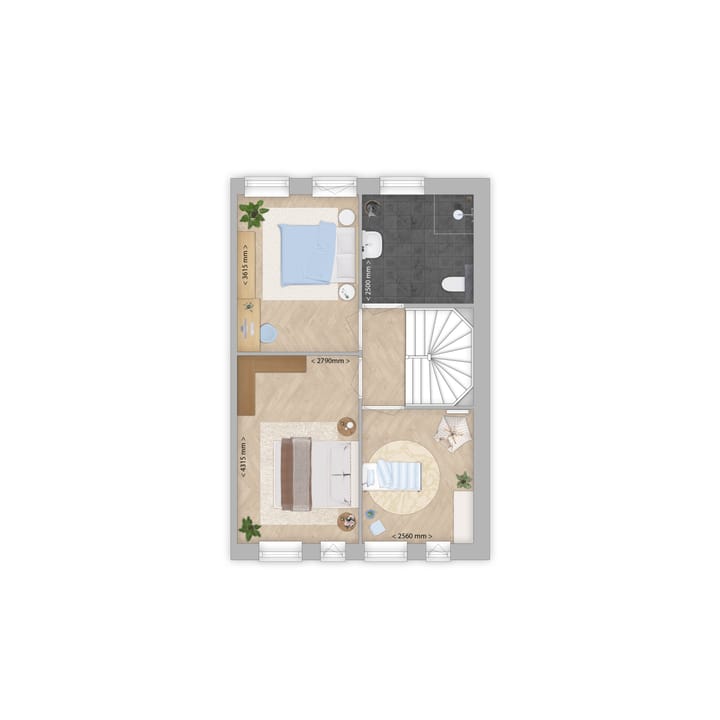 Foto 4 van Rijwoningen - Type 1 (Bouwnr. 4)