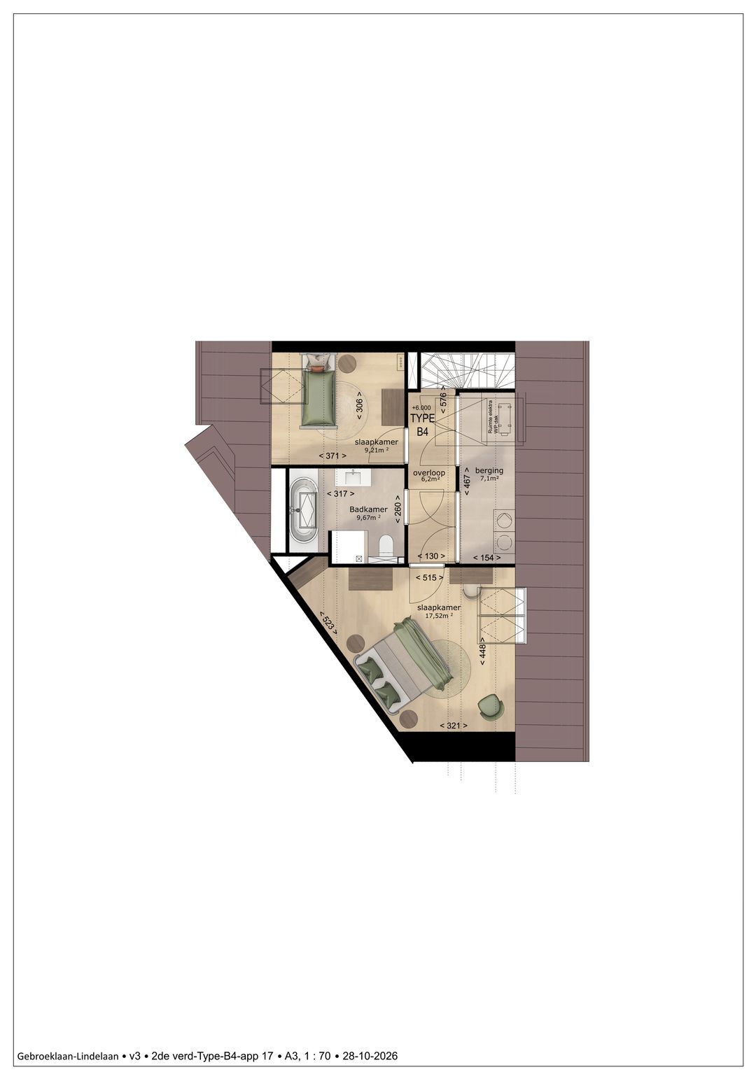 Foto 7 van Lindelaan Appartement (Bouwnr. 17)