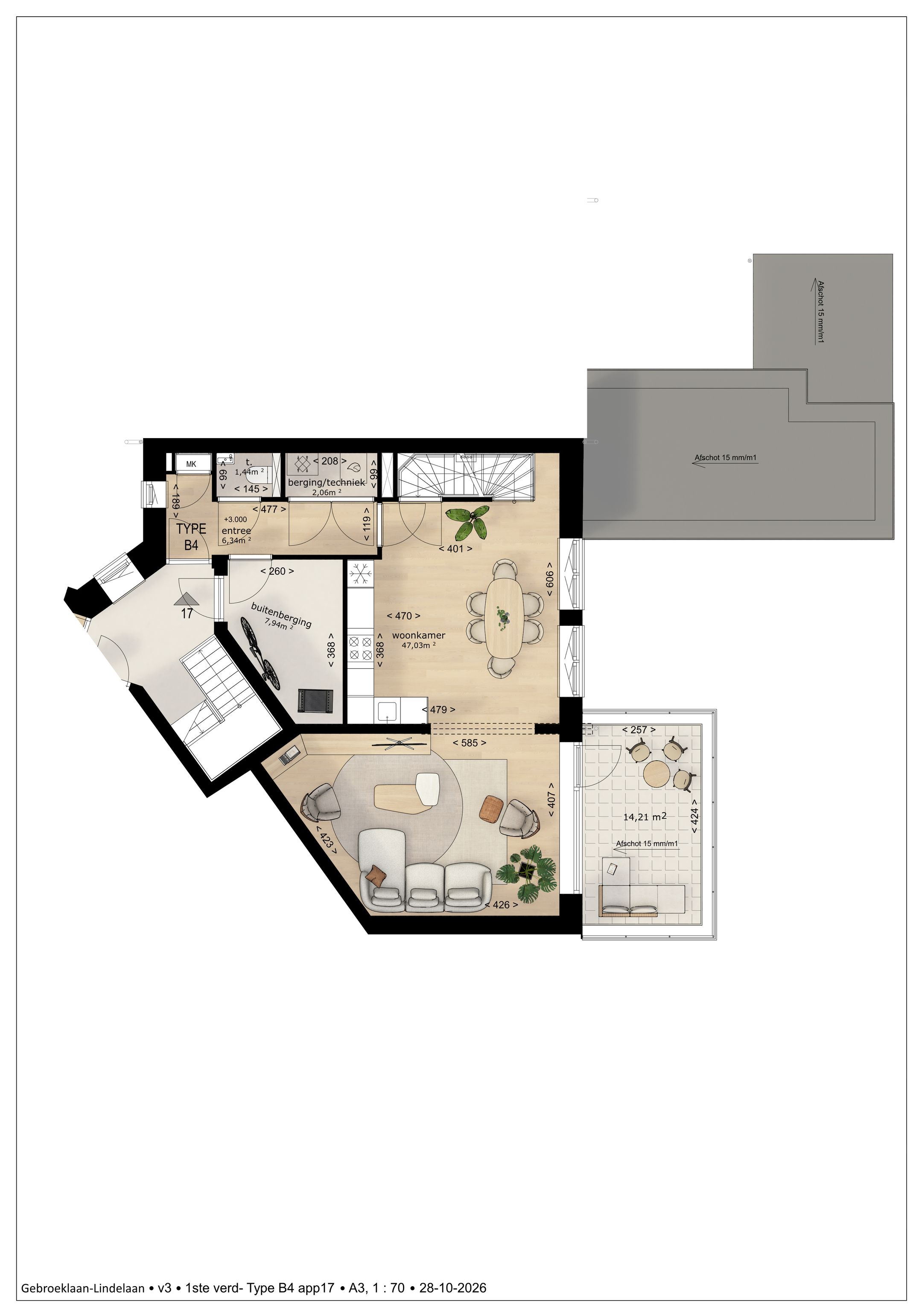 Foto 6 van Lindelaan Appartement (Bouwnr. 17)