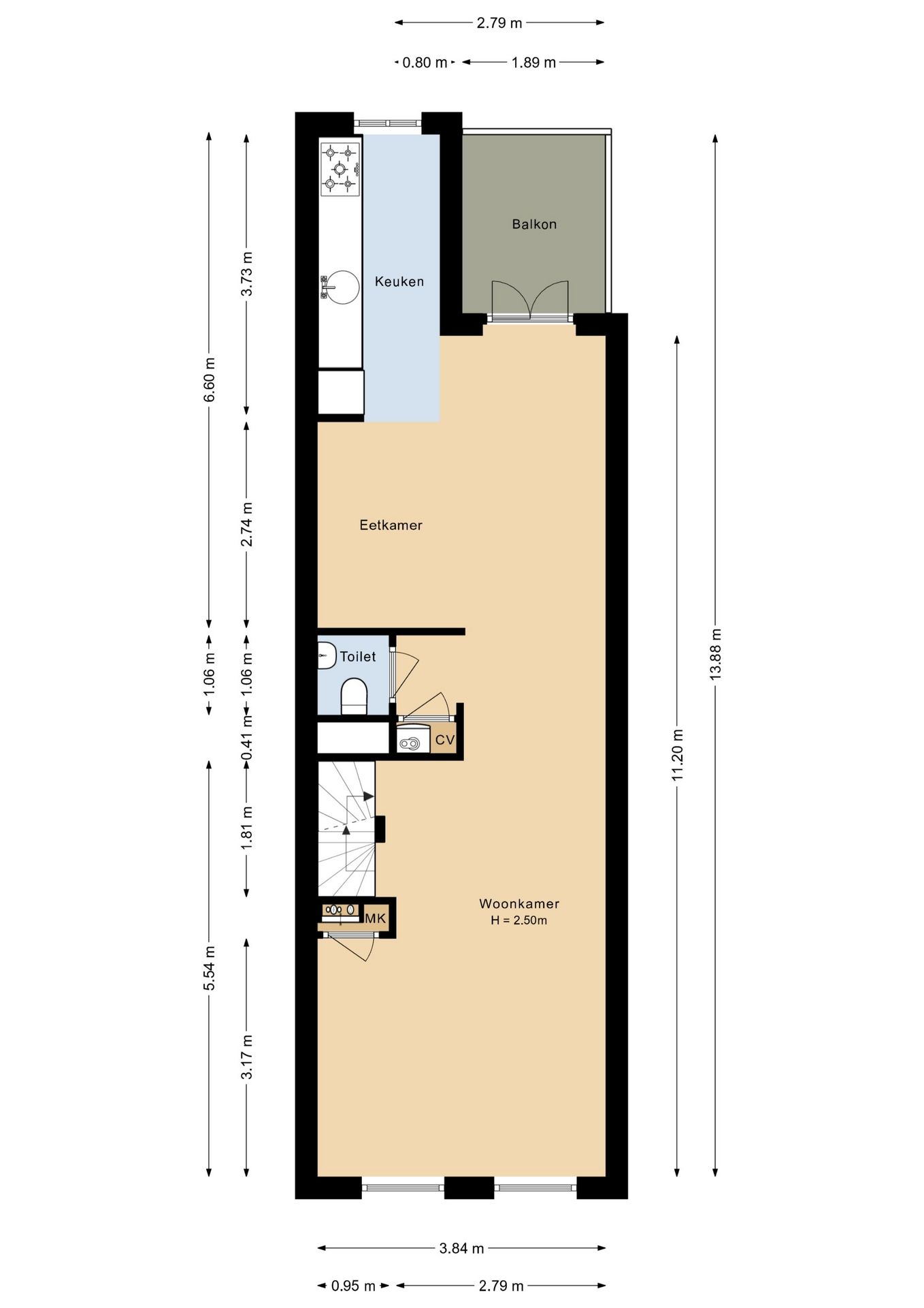 Foto 44 van Kinkerstraat 230-3