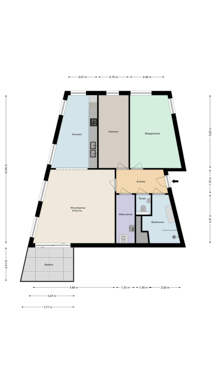 Appartement te koop: Repel 44, Veldhoven