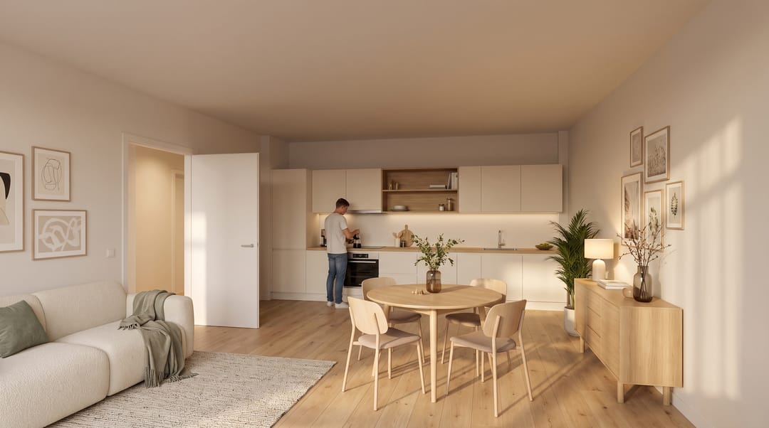 Photo 2 of Twee kamer appartement-type 6 (Bouwnr. C06)