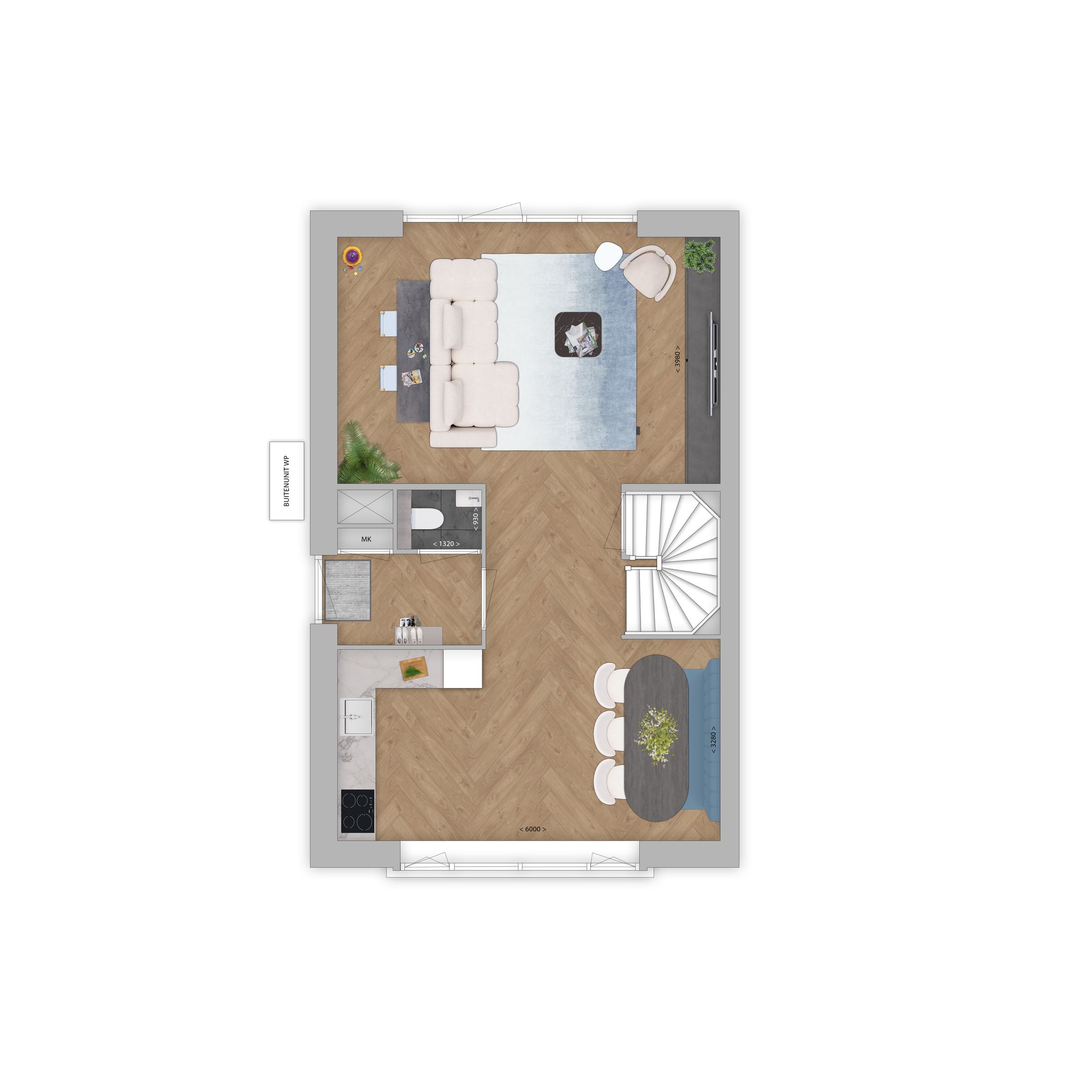 Photo 6 of 't Woudse Hof hoekwoning (Bouwnr. 12)
