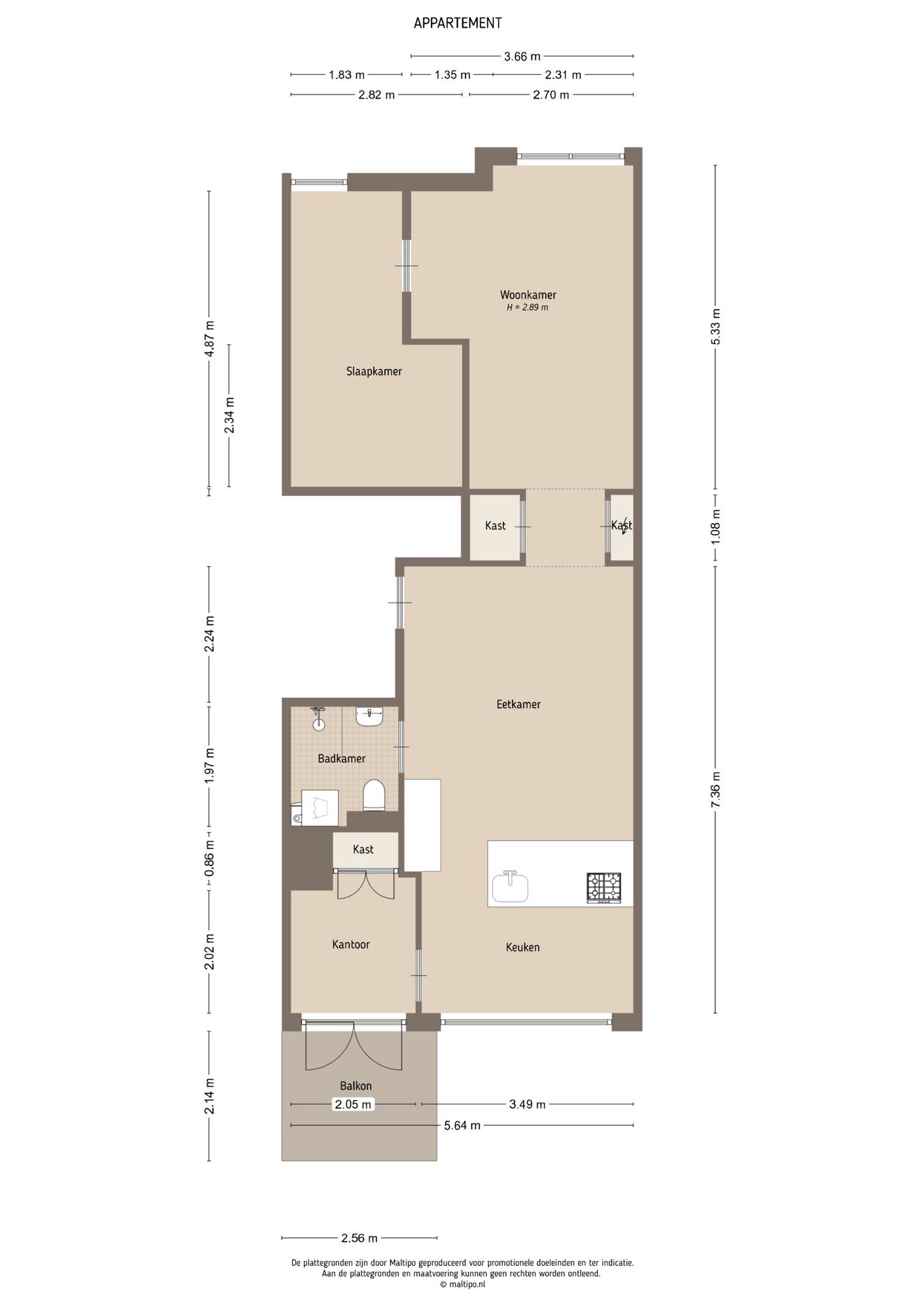 Foto 40 van Nachtegaalstraat 75-B
